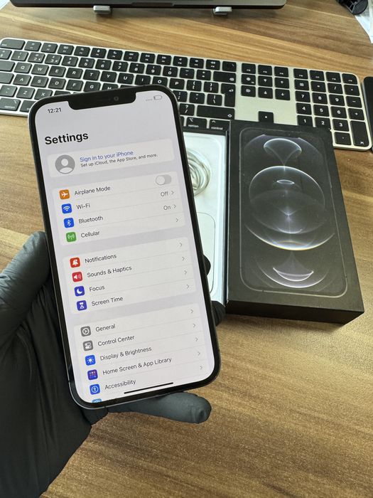 iPhone 12 Pro Max / 128 gb / Space Gray / Impecabil |