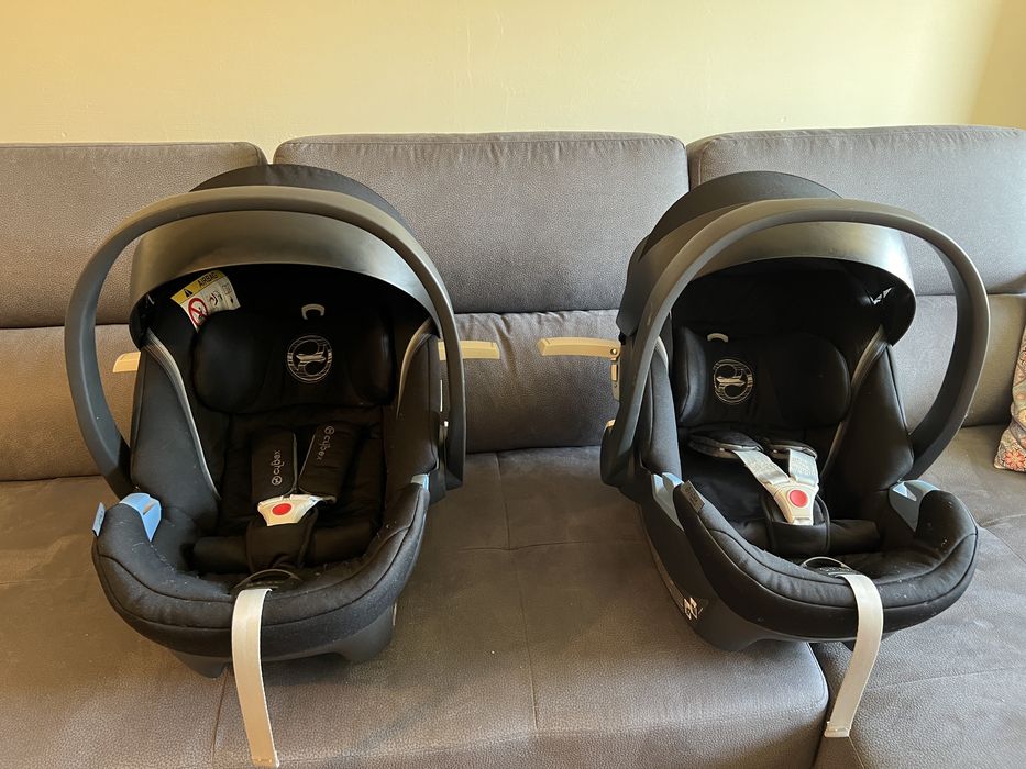 Кошчета за кола Cybex Aton 5 +представки за количка