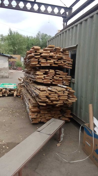 доска не обрезная (береза)