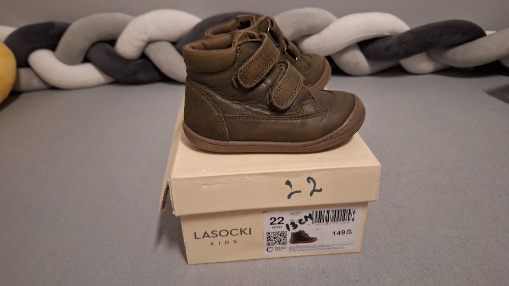 Ghete piele naturala lasocki marimea 22