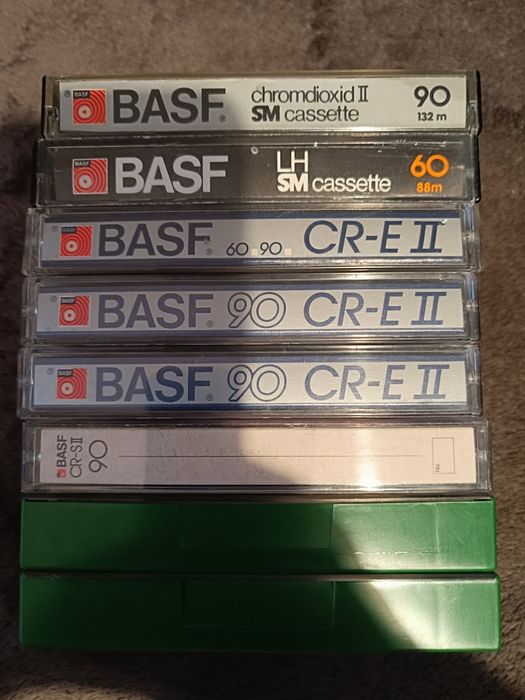 Casete audio BASF cromdioxide