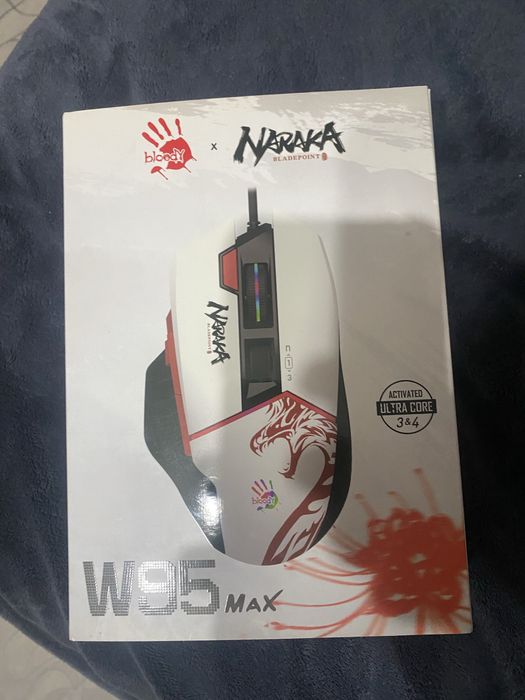 Мышь Bloody W95 Max Naraka белый