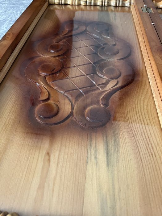 Нарды шахматы ручной работы