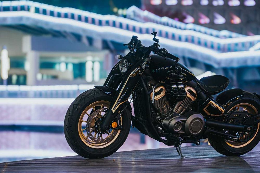 Motocicleta Benda Napoleon Bob 500 (V2, 48cp,  A2, sea solo) la MYMOTO