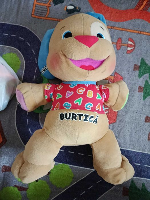 Lot jucarii, catel Burtica+ centru activitati