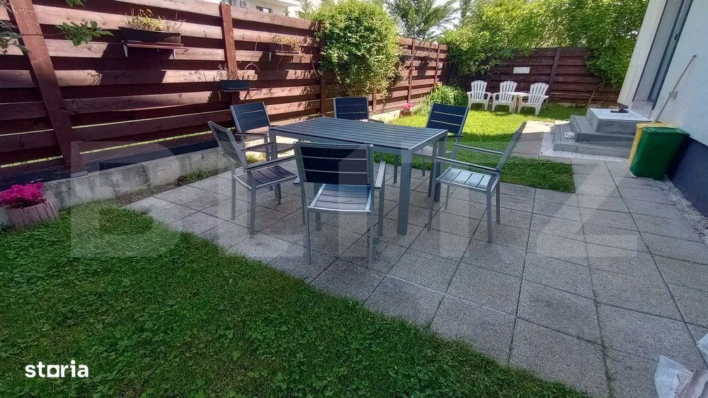 Aparatment 4 camare, semidecomandat, cu gradina de 144 mp, Europa