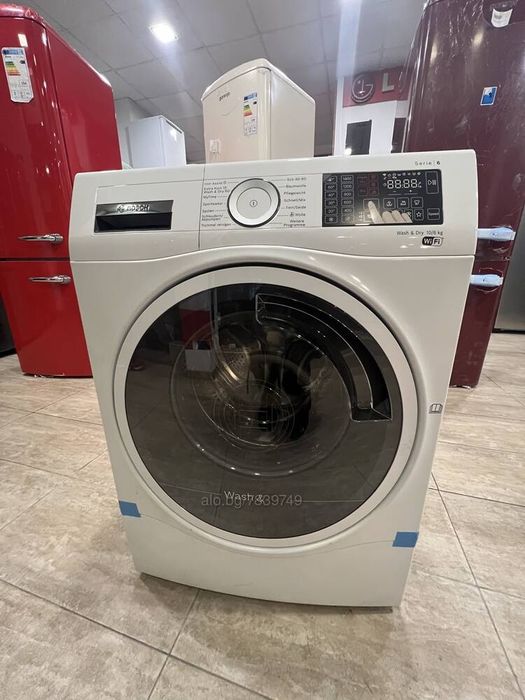 Пералня + сушилня Bosch Serie|6 10/6 kg