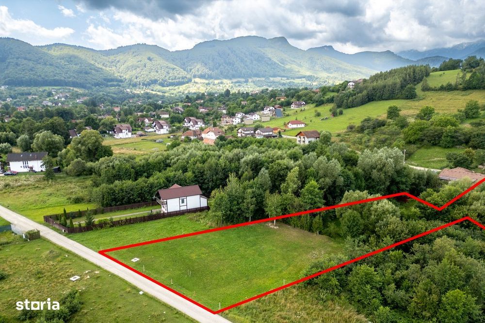 Teren cu pârâu ideal proiect turistic/casa vacanta langa Castelul Bran