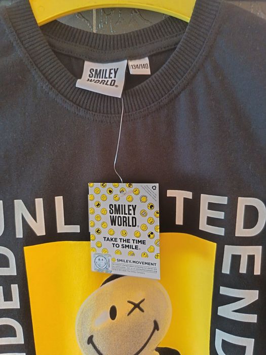 Tricou nou Smile copii marimea 134/140