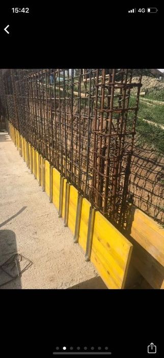 Popi metalici de închiriat 3,6m;4m.