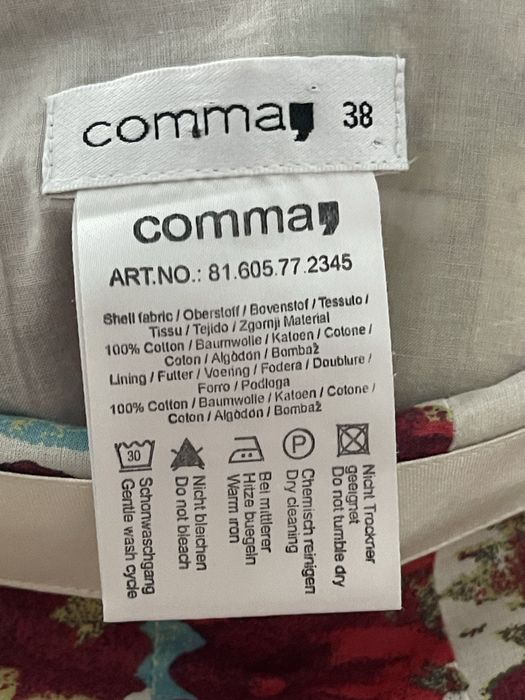 Fusta print superb de vara marimea M