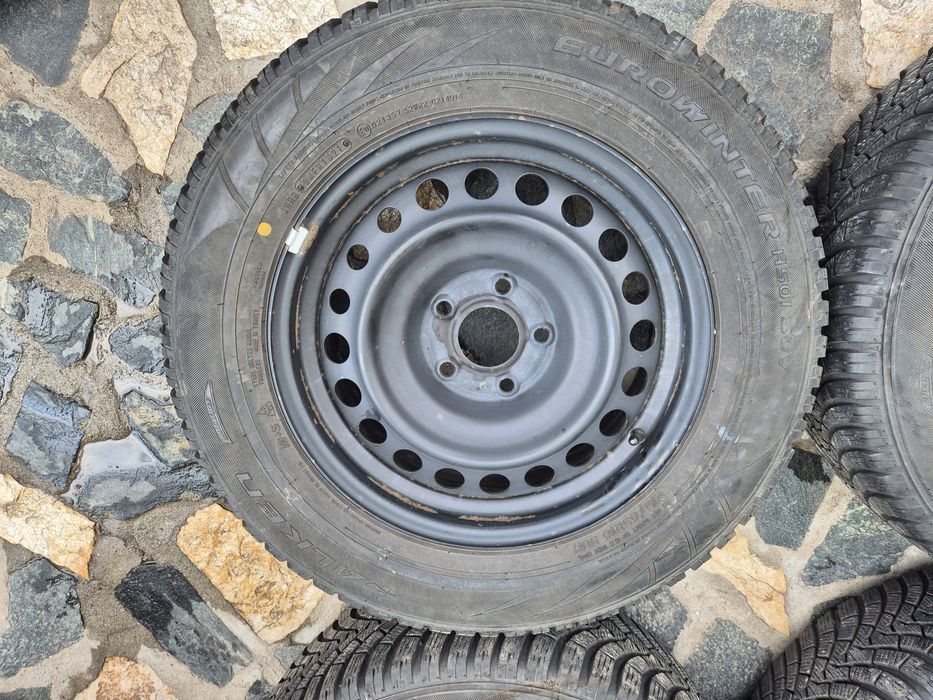 4бр стоманени джанти за Нисан кашкай Джук 2017г/6.ж Х16/ет 40/ датчици