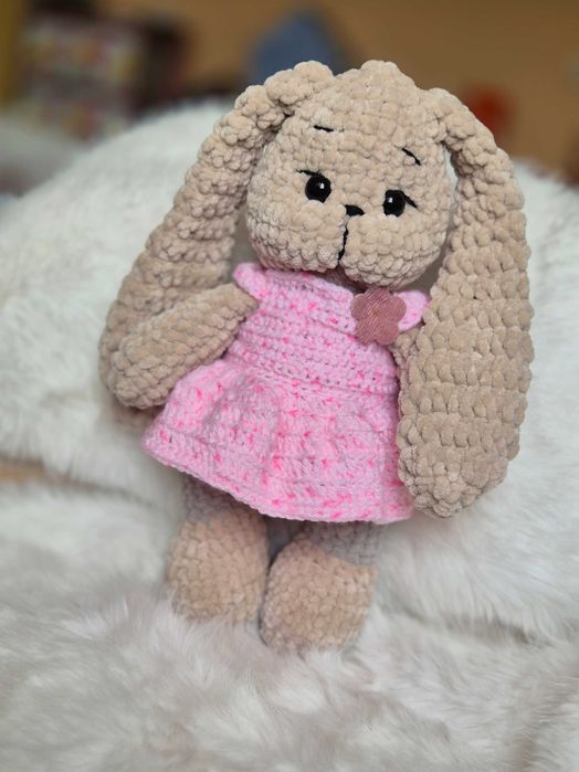 Плетено зайче с име