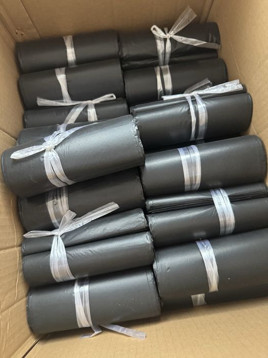 Pungi curierat Negru 100bucati/Roll,