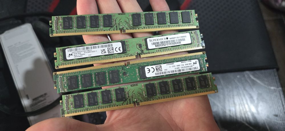 Оперативная память  Разная ддр4  64gb