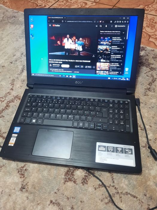 Acer A315 -53  Intel Core I3 gen 7 Rami 8Gb DDR4