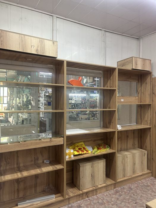 Шкафы витрины из Лдсп открытые