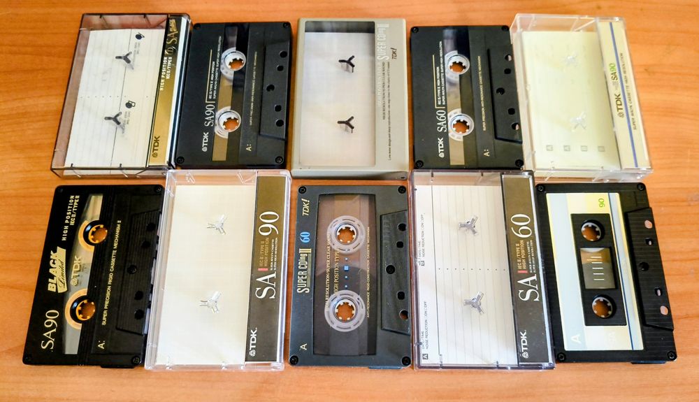 10-Аудиокассет типа II Chrome