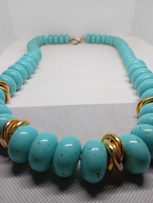 Colier Turcoaz natural ~ 40 cm