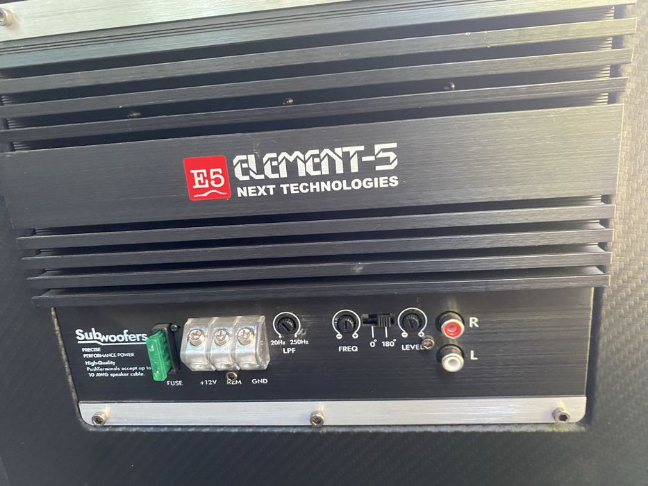 Буфер (сабвуфер) для авто