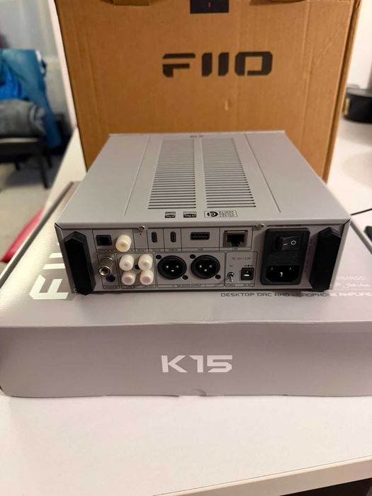 Amplificator casti DAC Fiio K15 Silver