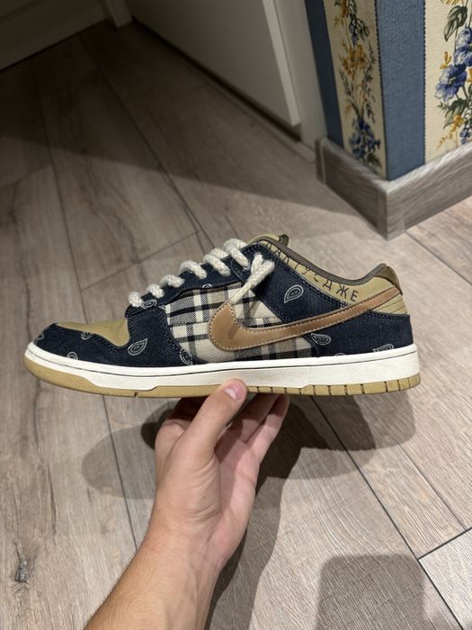 travis scott sb dunks/ маратонки
