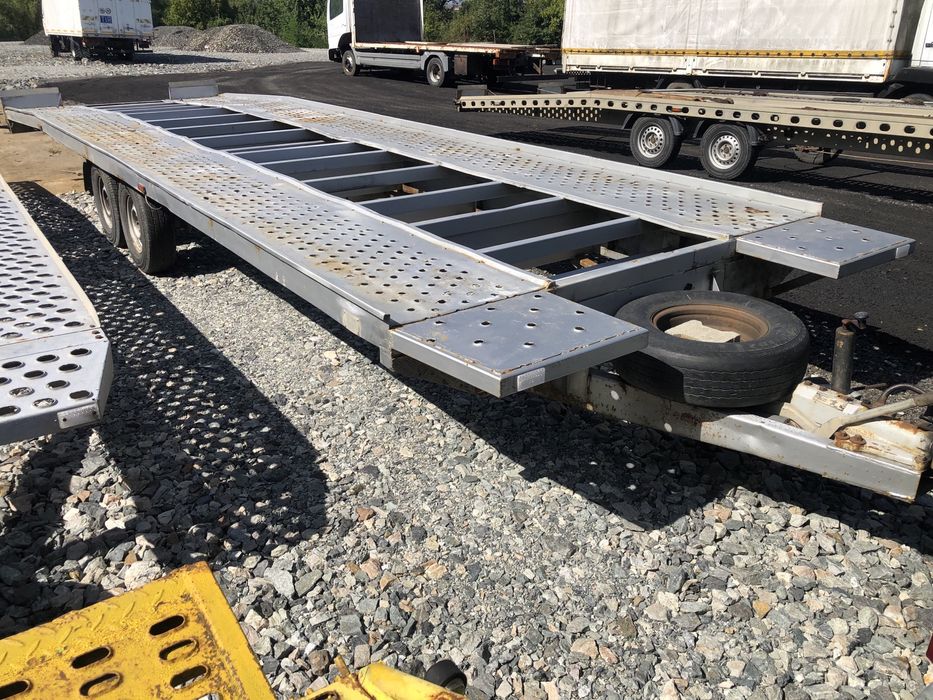 Remorca /platforma auto  dubla 3500kg /8,5m
