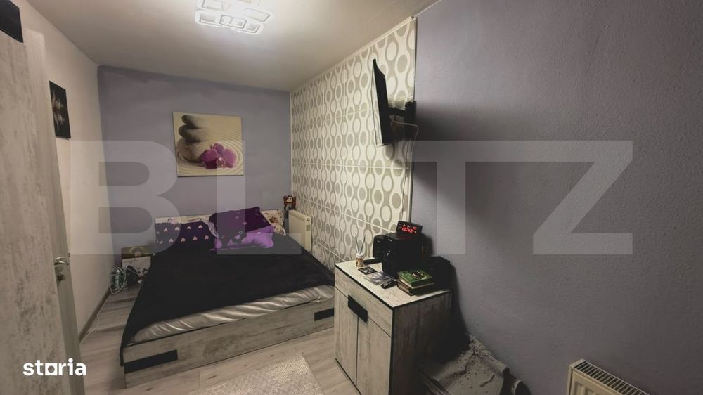 Apartament de 2 camere, 40 mp, complet mobilat si utilat, zona Micro 1