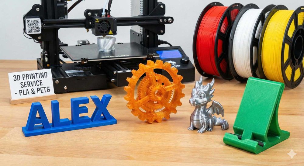 Printare 3D la Comandă – Creează-ți propriile Figurine și Accesorii!