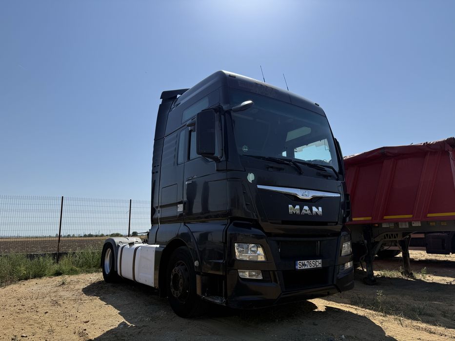 MAN TGX 18.400 4x2 cu kit basculare HYVA