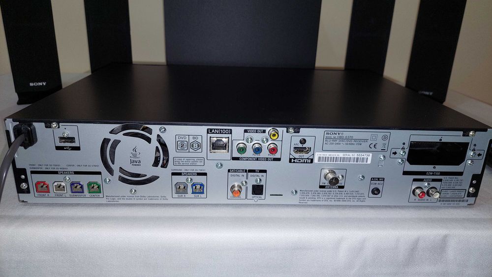 SONY BDV- E370 (blu-ray - home-cinema)
