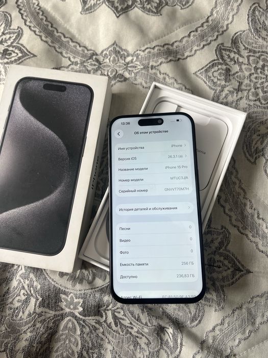 Iphone 15pro 256gb 86%