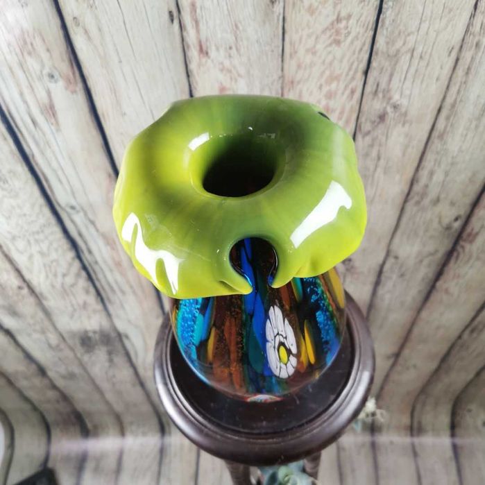 Голяма стъклена ваза - Разцъфване