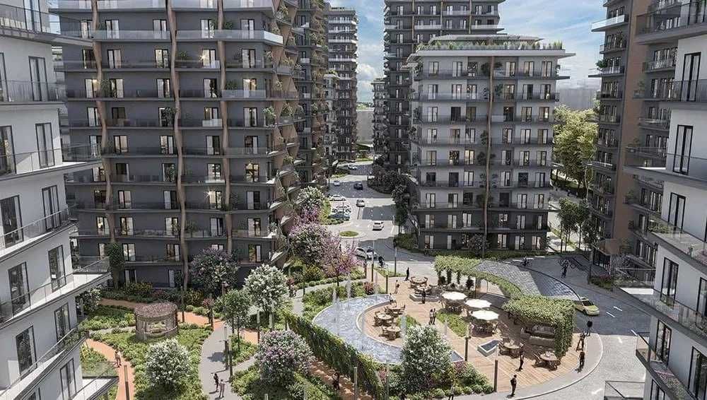 Продается 3х ком 90 м2  ЖК НУР от NAMUNA ор-р АЛАЙСКИЙ ц-2 успейте !!