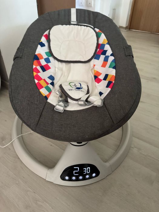 Balansoar pentru bebe cu 5 trepte de legănare