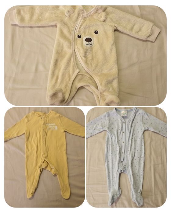 Лот дрехи бебе момче 0-3-6м.