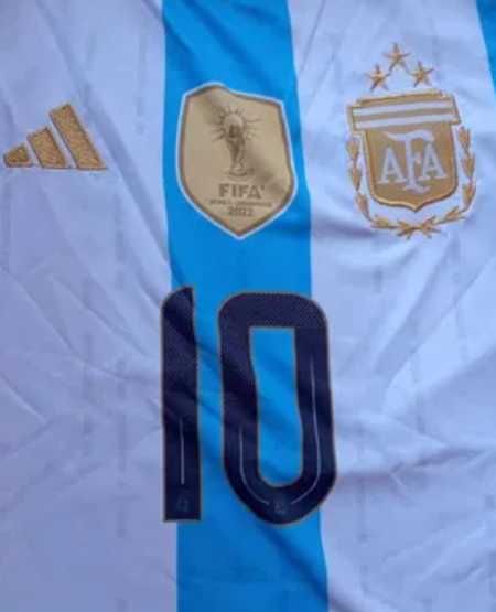 Оригинален детски екип на Аржентина - Лионел Меси - размер 164