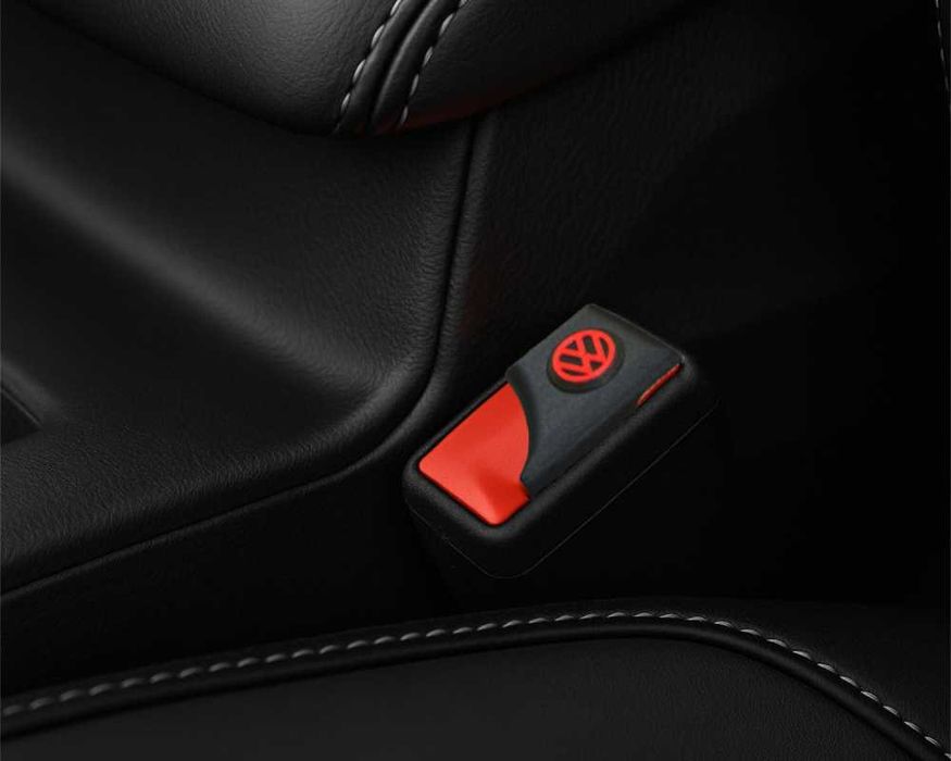 Adaptor (blocare) centura alarma masina, cu logo auto, poze reale