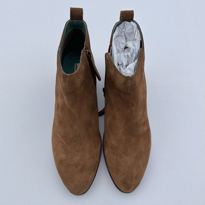 Ghete Dama Elegante Piele maro cu toc