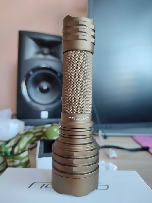 Convoy M21A с luminus sft40 6500K,  2500lm+, 8A buck