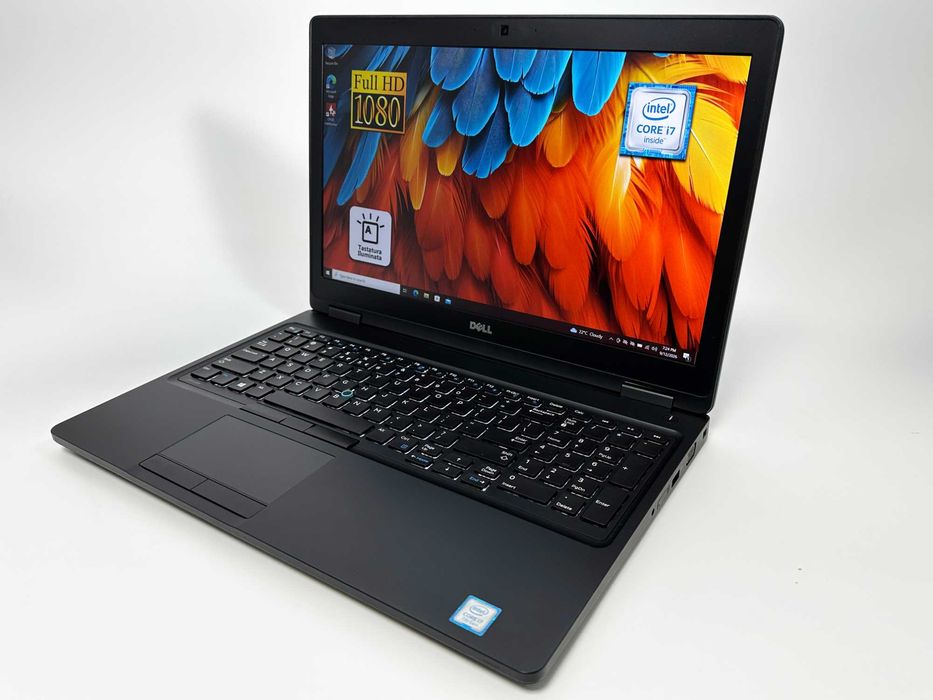 Laptop Dell Latitude 5580 Intel i7 7600U 8 gb ram 256 gb ssd Ecran 15.6 inch Full HD Gama business ultrabook Windows 10/11 Factura si Garantie 1 an