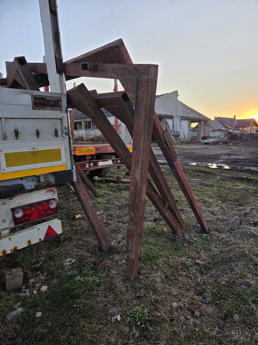 Răcoanțe metalice pentru transport lemn - set complet - 8 perechi