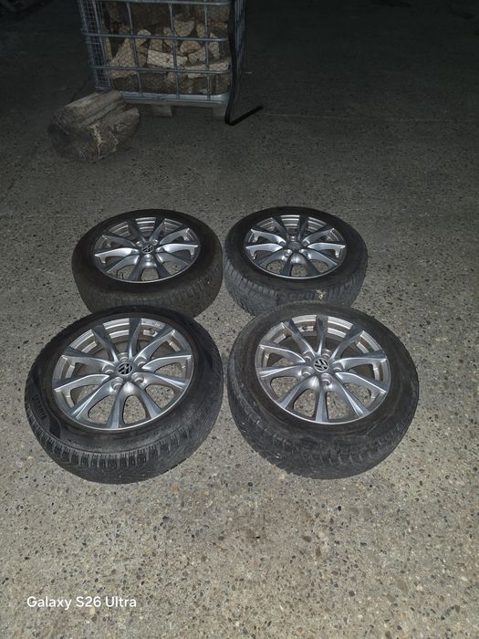 Jante aliaj16" Vw Passat B6 cu cauciucuri M+S 205/55/16