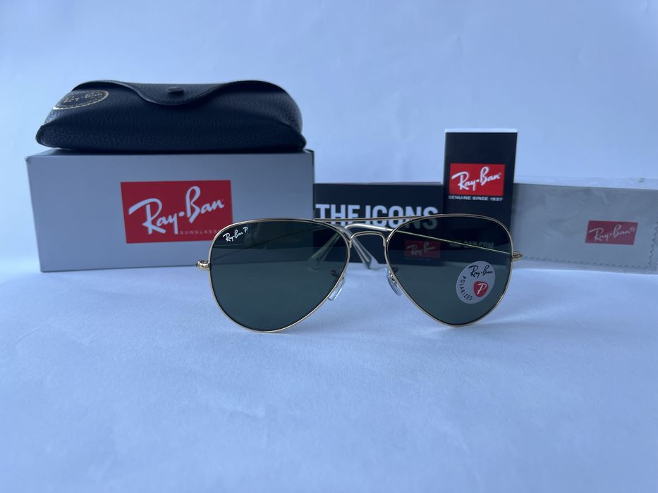 Ochelari de soare Ray Ban 3025 Aviator Polarizati Noi