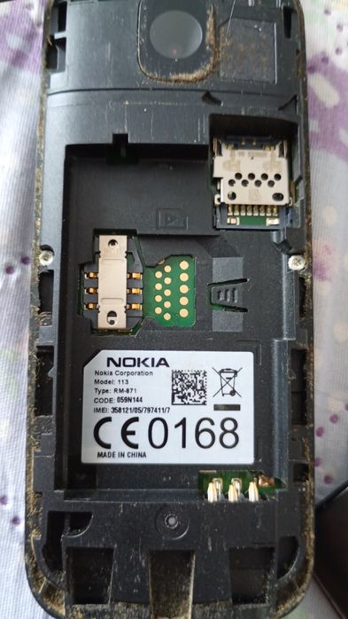 Telefon Nokia 113 + încărcător perfect funcționale