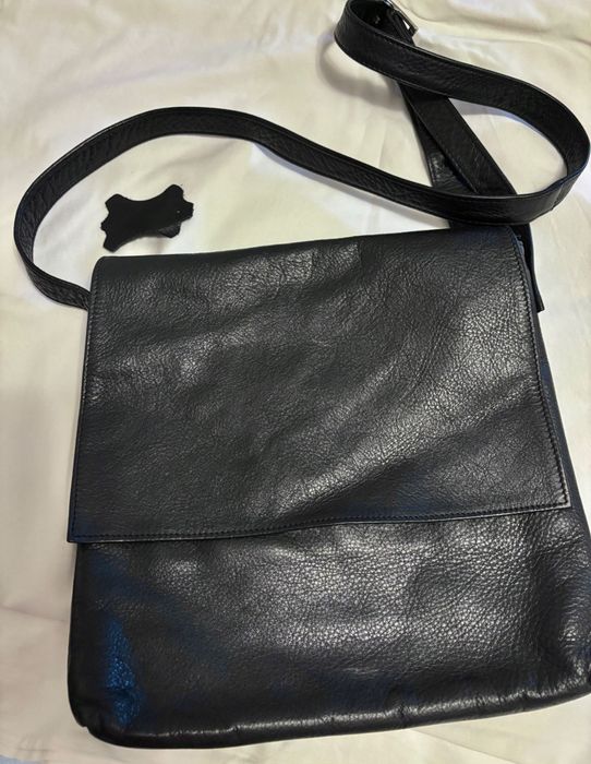 Geantă damă din piele – unicat, făcută manual (Italia) 29x29cm