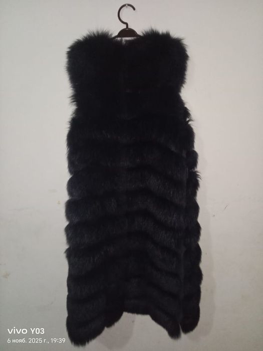 Безрукавка песцовая