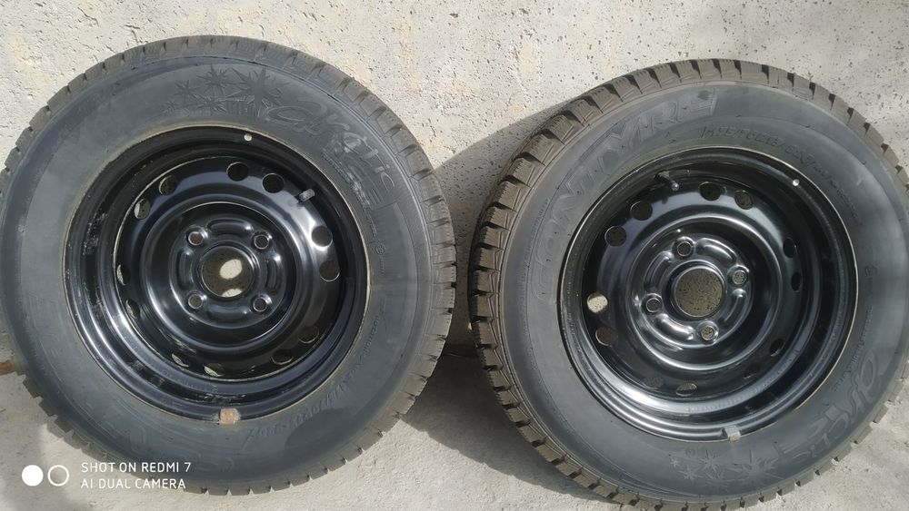 Qishki ballon diska damasga