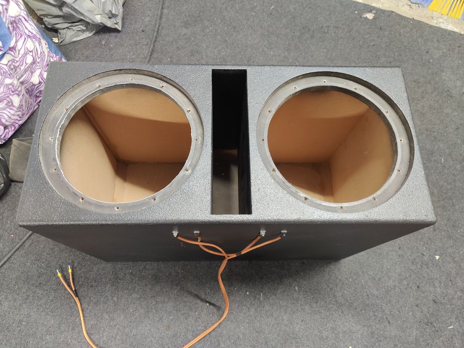Incinta 2x12 inch sau 2x30cm mdf subwoofer woofer (trf deafbonce jbl)