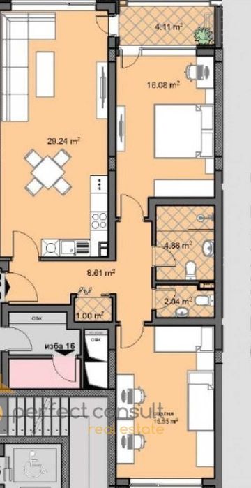 Продава се Тристаен апартамент в Пловдив, Кършияка - 111 кв.м за 1586 €/кв.м - Снимка #8